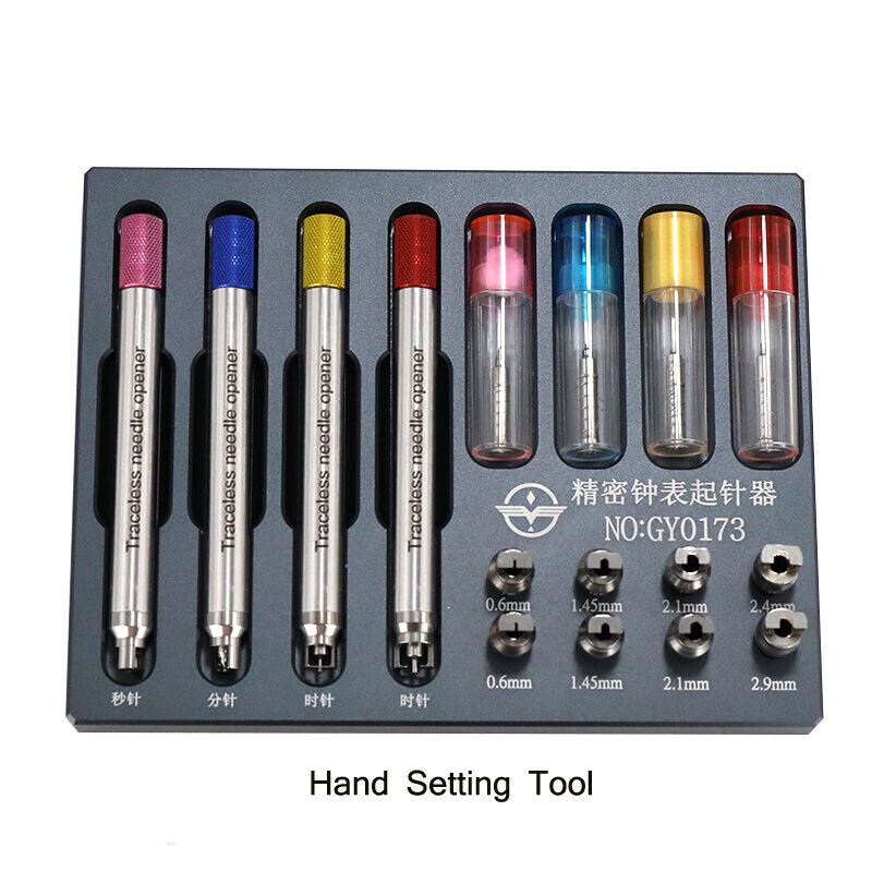 Watch Second Hand Remover Tool, precision press holder designed for accurate watch hand setting and repair tasks.