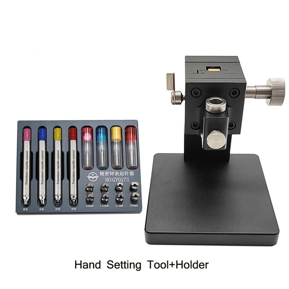 Precision watch hand remover tool, ensuring accurate hand setting and secure fitting for watch repairs.