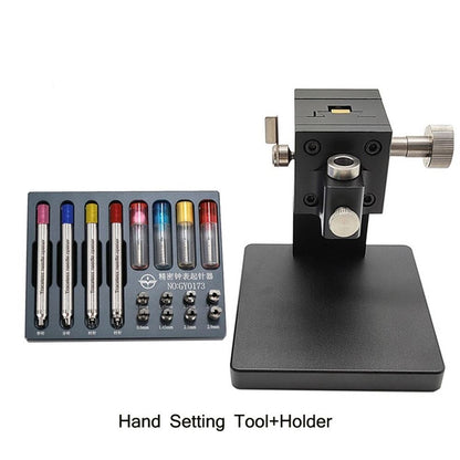 Precision watch hand remover tool, ensuring accurate hand setting and secure fitting for watch repairs.