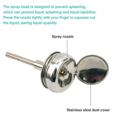150ml anti-static glass bottle, press-type dispenser for accurate alcohol use in watch and phone repairs.