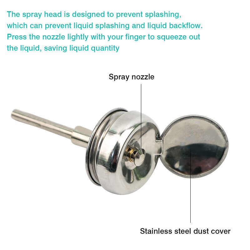 150ml press-top glass alcohol bottle for precise cleaning in watch and phone repairs.