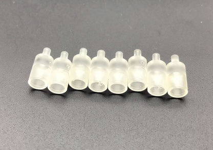 Set of 8 precision watch hands setting tools for accurate watch repair tasks.