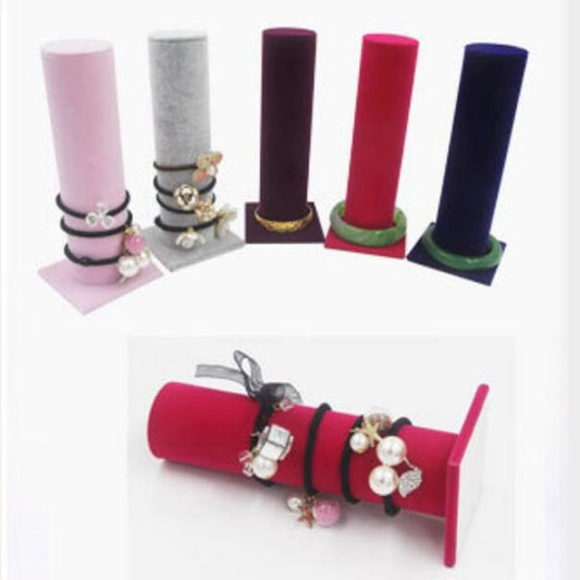 Vertical T-Bar Jewelry Stand for Bracelets and Hair Bands, sturdy organizer