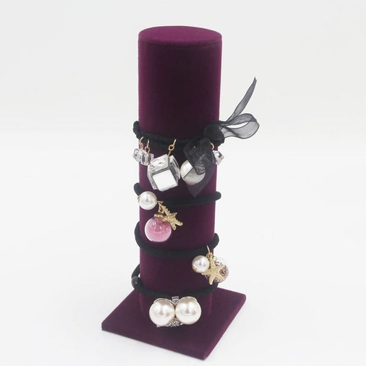 Vertical T-Bar Jewelry Stand for Bracelets and Hair Bands, sturdy organizer