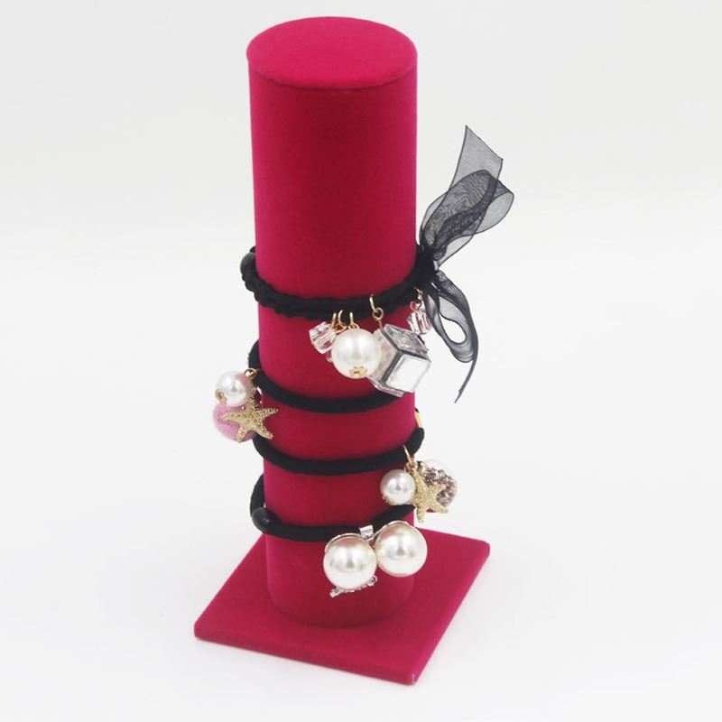 Vertical T-Bar Jewelry Stand for Bracelets and Hair Bands, sturdy organizer
