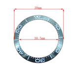 38mm Ceramic Watch Bezel For GMT Mens Watch Accessories Watch Repair Part