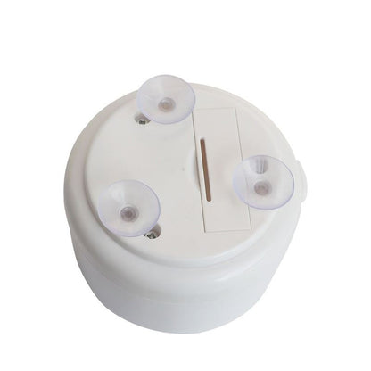 Compact mini ultrasonic cleaner for efficient jewelry, eyeglasses, watch, and denture cleaning.