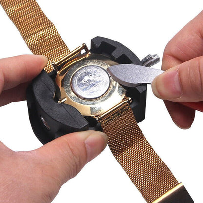 Durable watch repair pry knife for precise back case removal in watch accessories.