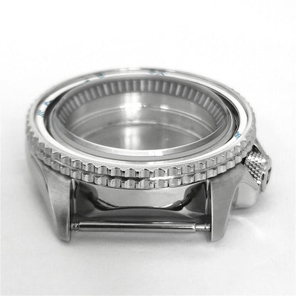 1. Stainless steel 41.5mm watch case for NH35/36 movement, compatible with SKX007 models.  