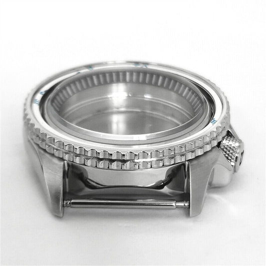 1. Stainless steel 41.5mm watch case for NH35/36 movement, compatible with SKX007 models.  