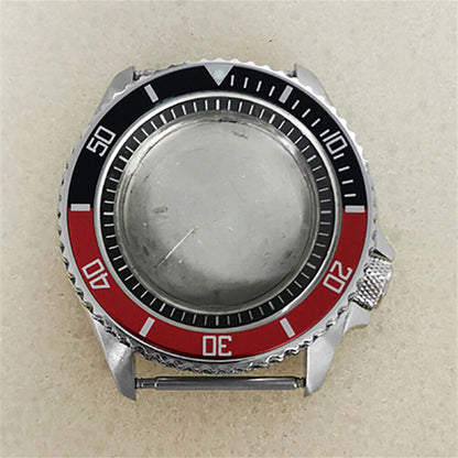 1. Stainless steel 41.5mm watch case for NH35/36 movement, compatible with SKX007 models.  
