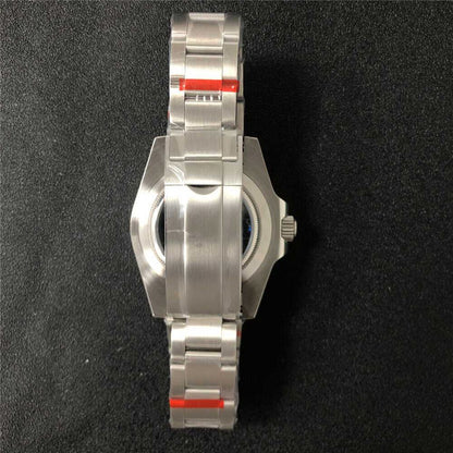 Transparent 40MM sapphire glass watch case and strap for NH35/NH36 in 22 colors, sleek accessory