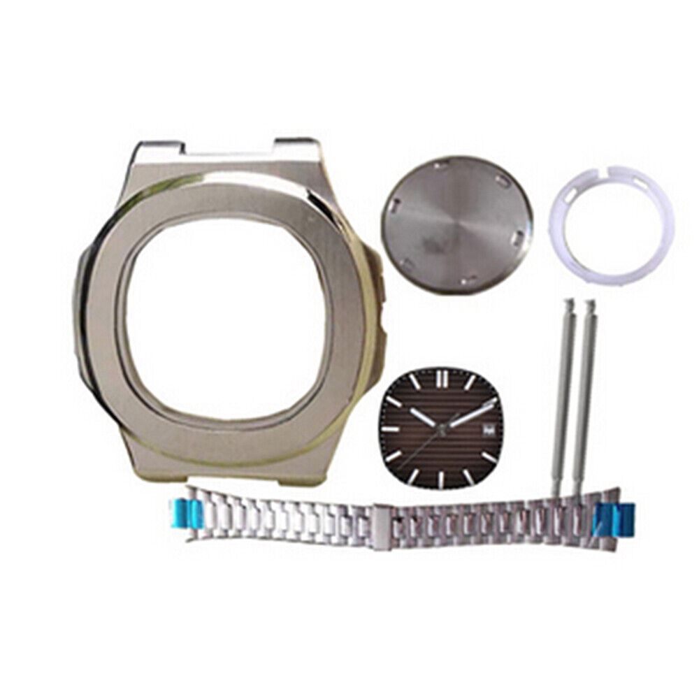 41MM watch case and strap band, compatible with Miyota 8205/8215 and 2813/3804 movements. Durable and stylish.
