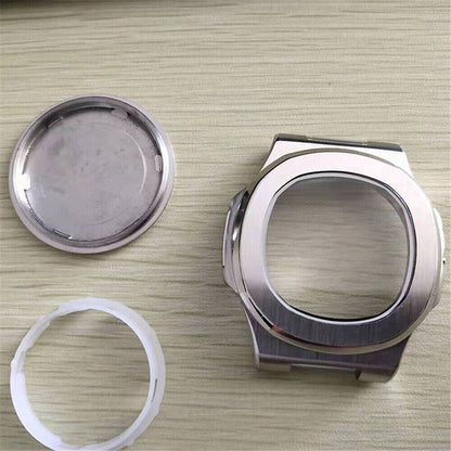 41MM watch case with strap band, compatible with Miyota 8205/8215 and 2813/3804 movements.