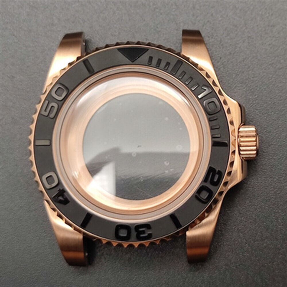 Watch Case Hardened Convex Bubble Mirror Case, custom fit for NH35/NH36/NH39/NH38 watch movements.
