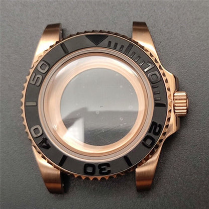 Watch Case Hardened Convex Bubble Mirror Case, custom fit for NH35/NH36/NH39/NH38 watch movements.