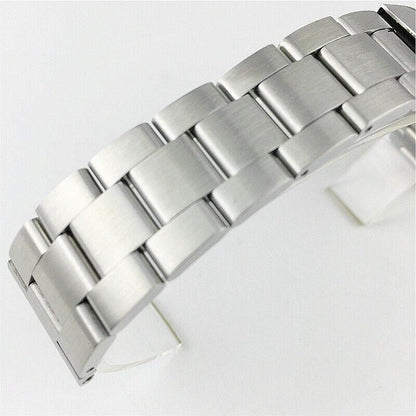Diving Silk watch band with double lock buckle, available in 18-26mm widths for secure fit and style.