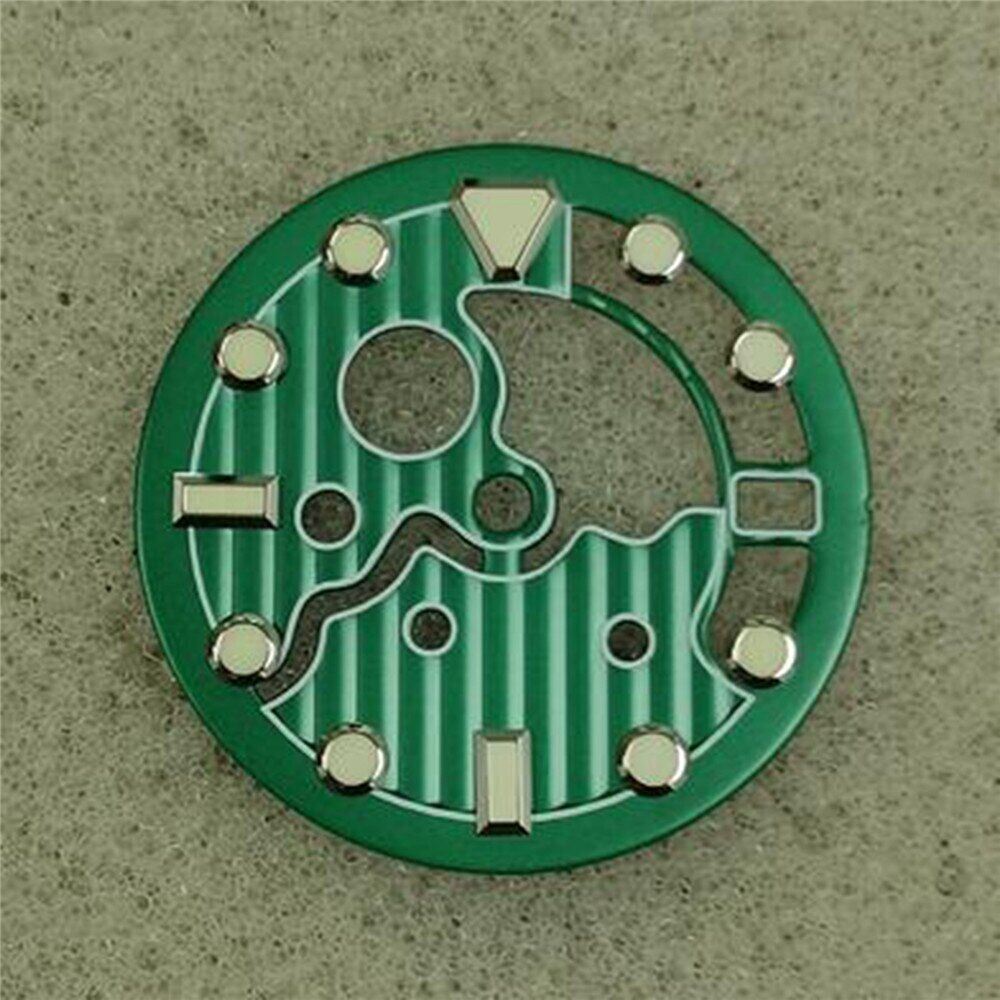 Cadran lumineux creux C3 de 28,5 mm pour mouvement NH35/NH36 pour date à 3 heures