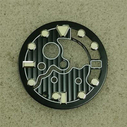 Cadran lumineux creux C3 de 28,5 mm pour mouvement NH35/NH36 pour date à 3 heures