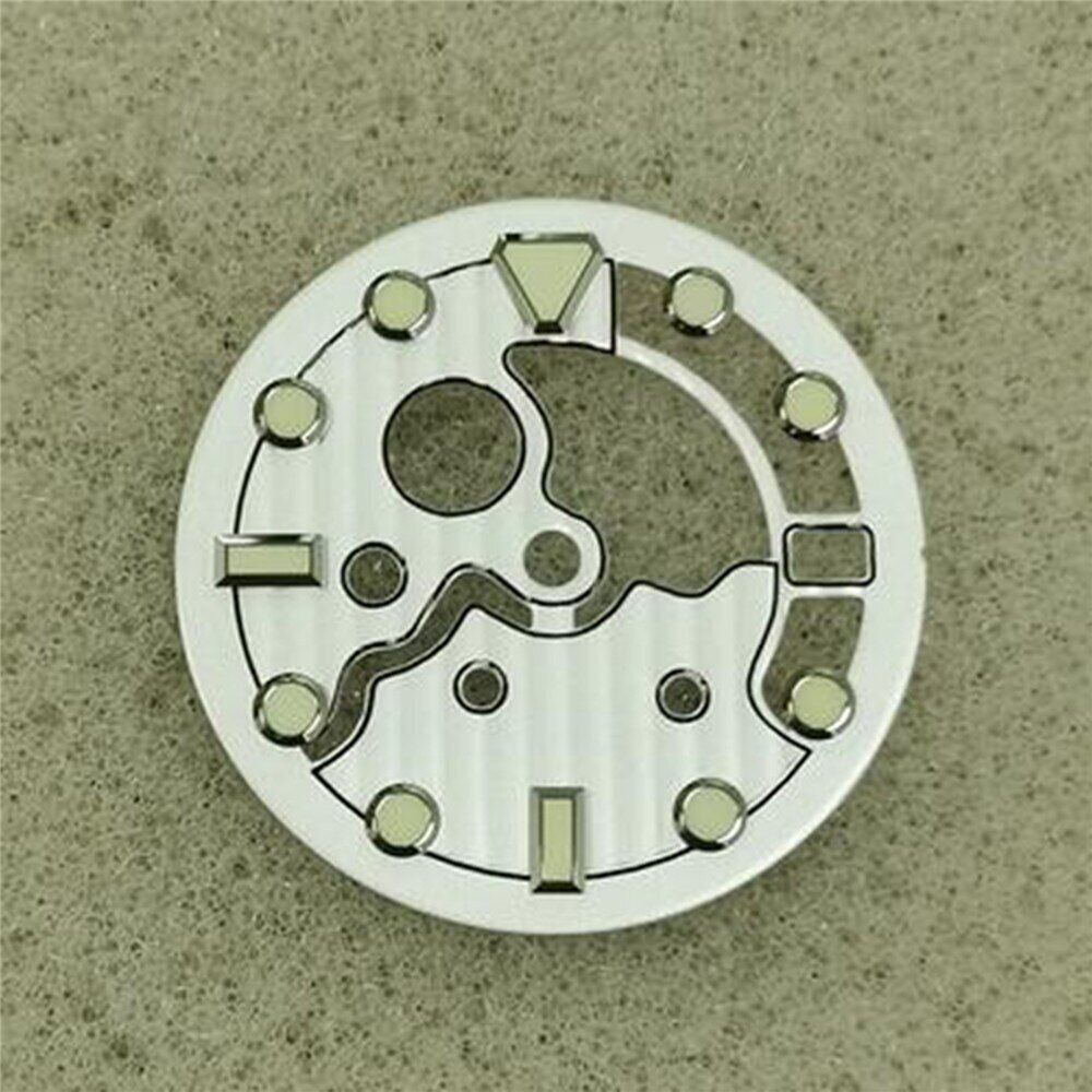 Cadran lumineux creux C3 de 28,5 mm pour mouvement NH35/NH36 pour date à 3 heures