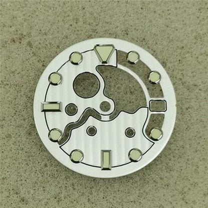 Cadran lumineux creux C3 de 28,5 mm pour mouvement NH35/NH36 pour date à 3 heures
