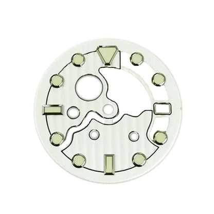 Cadran lumineux creux C3 de 28,5 mm pour mouvement NH35/NH36 pour date à 3 heures