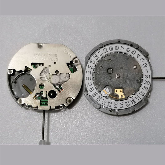 Mouvement à quartz Sunon PE50 3 aiguilles Date à 3 heures avec petite seconde @2@6@10 Mouvement