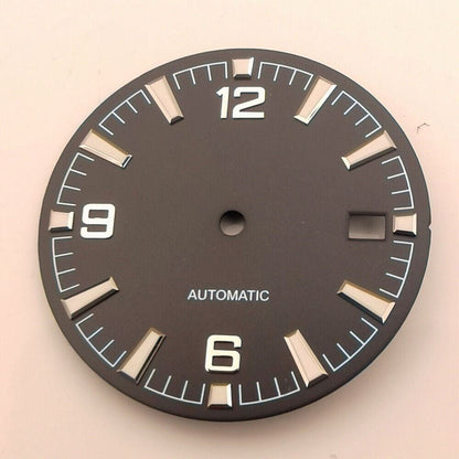 Nouvelle montre Hippocampus 600 31 mm, cadran vert lumineux, compatible avec le mouvement NH35