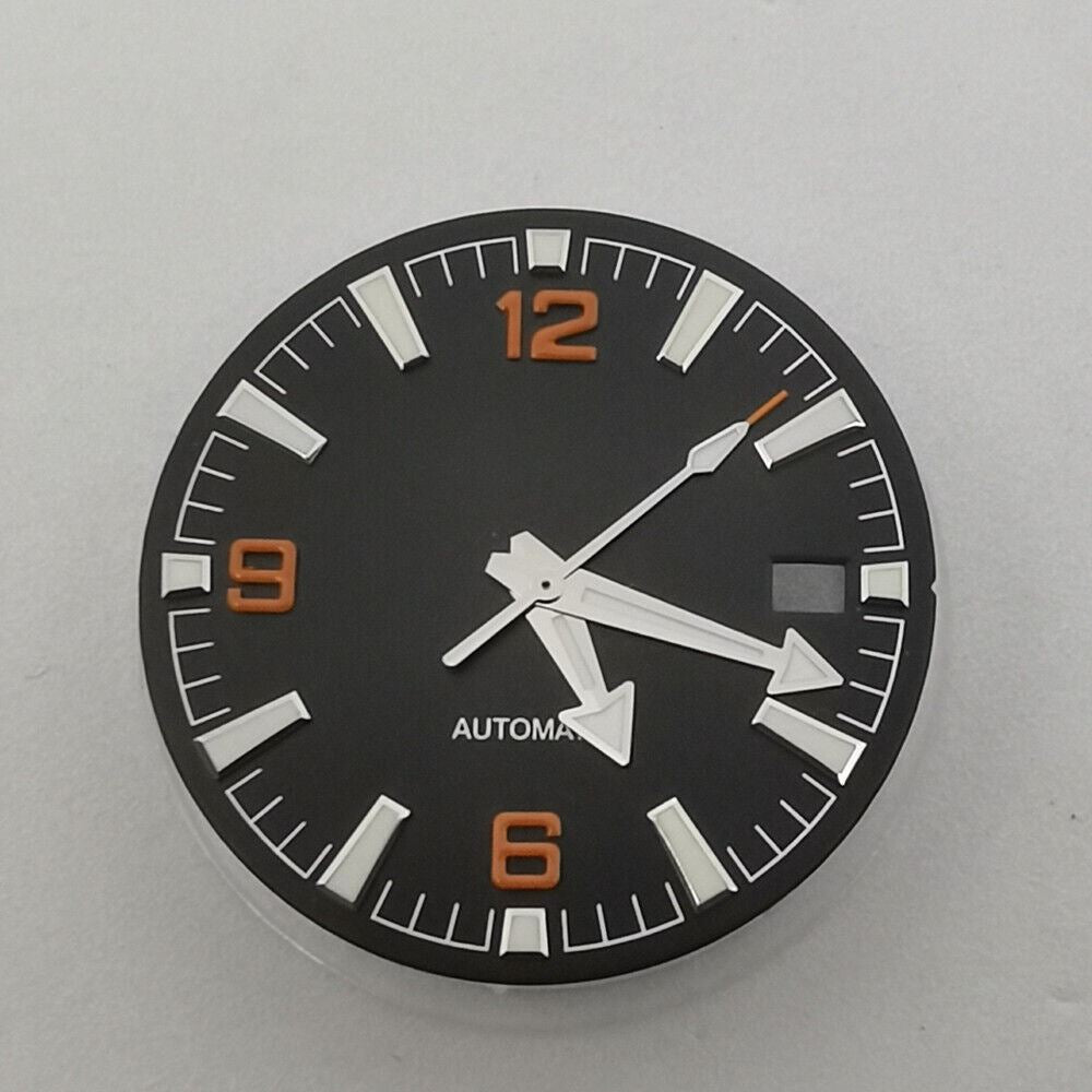 Nouvelle montre Hippocampus 600 31 mm, cadran vert lumineux, compatible avec le mouvement NH35