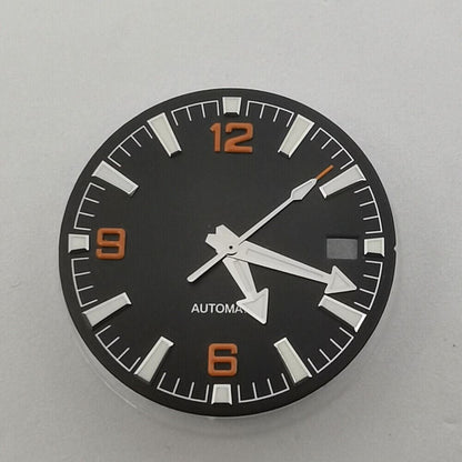 Nouvelle montre Hippocampus 600 31 mm, cadran vert lumineux, compatible avec le mouvement NH35
