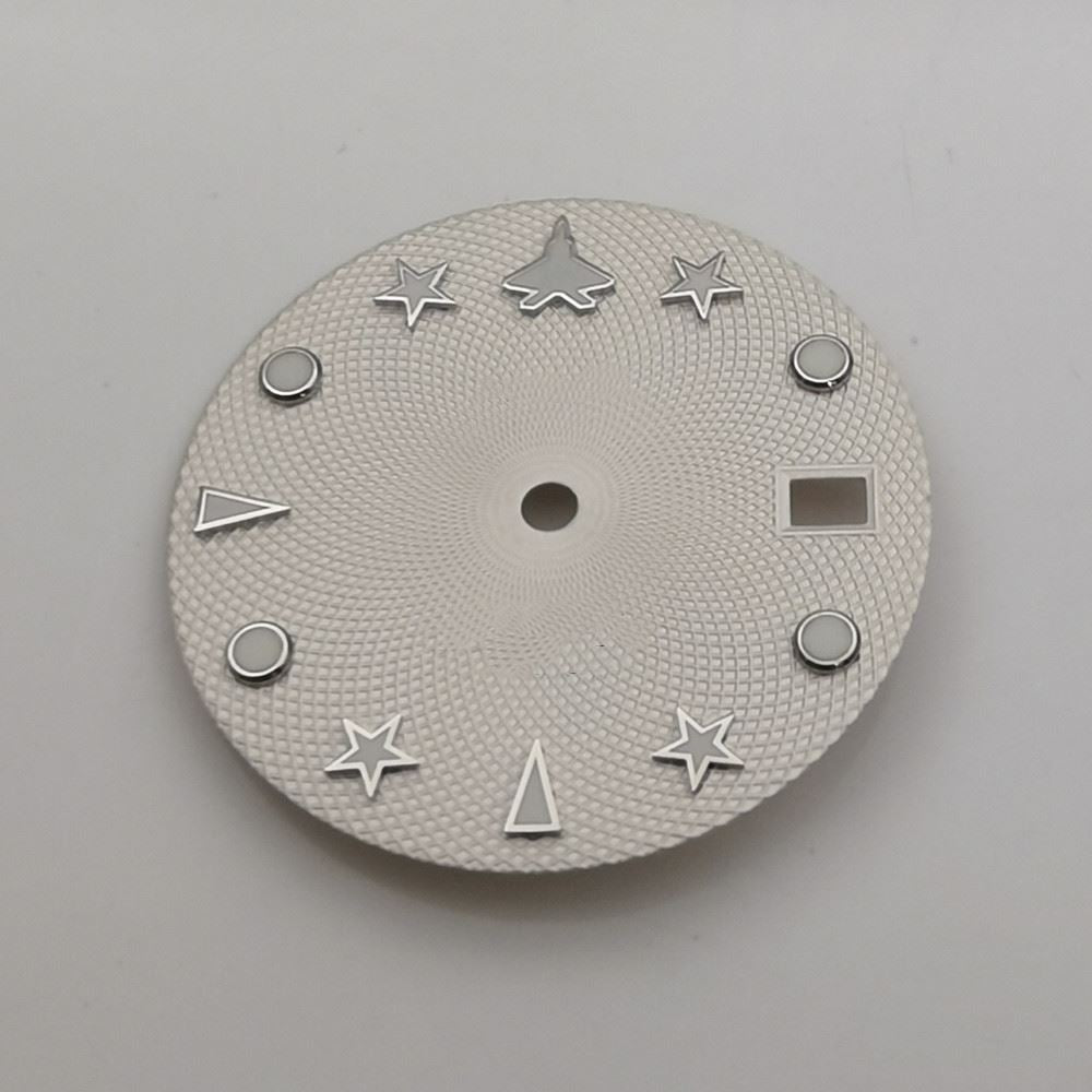 New 29mm Watch Dial Green Luminous Suitable for NH35 NH36 Movement Men Style