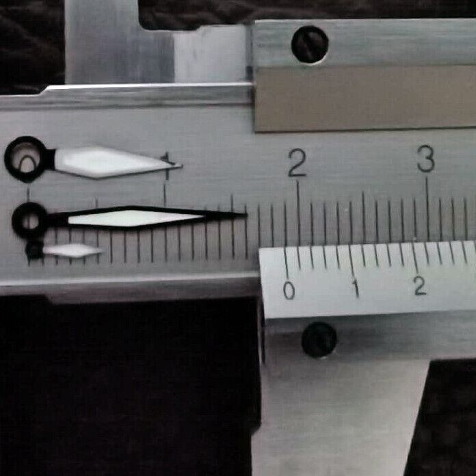 39mm green luminous Seagull ST3600 watch dial for ETA 6497 with small second at 9 o?clock.