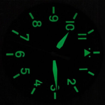 New 35mm Watch Dial Green Luminous With Watch Hands Fit for 8215 8205 Movement