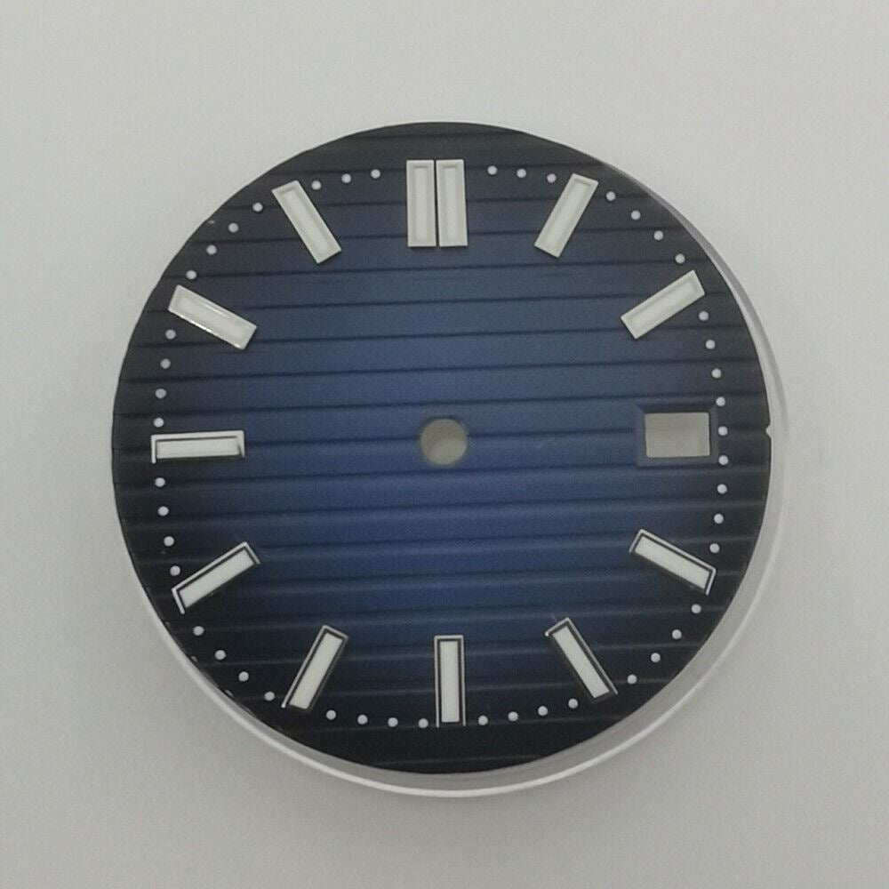Nouveau cadran de montre 29,7 mm vert lumineux adapté au mouvement NH35 NH36 #B-6
