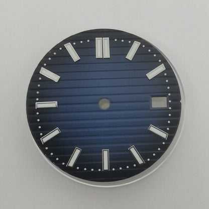 Nouveau cadran de montre 29,7 mm vert lumineux adapté au mouvement NH35 NH36 #B-6