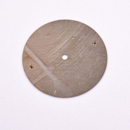Green luminous watch dial 38.50mm, designed for ETA 6497 ST3600, perfect for precision watchmaking.