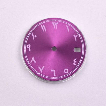 Cadran de montre à chiffres arabes de 28,50 mm, compatible avec le mouvement NH35 NH35A AB-4