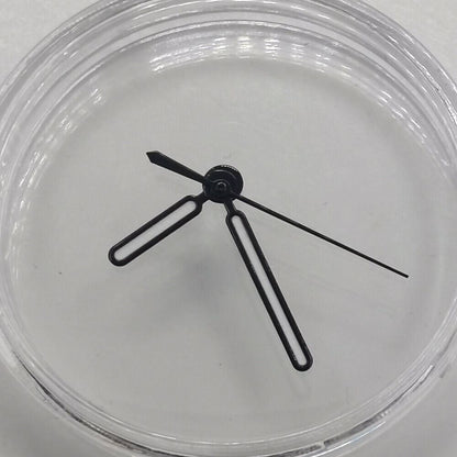 MYT green luminous watch hands set for NH35 NH36 movements, enhancing time visibility in low light.