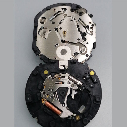 Hattori Epson VX7NE quartz movement for watches, precision Japan-made replacement part.