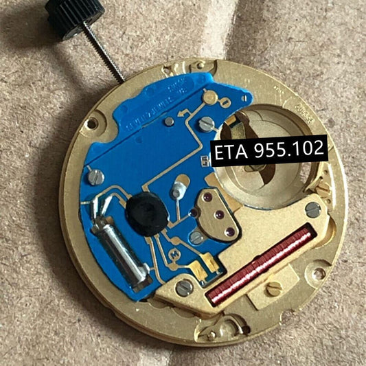 Montre ETA 955.102 Mouvement à quartz Mouvement de fabrication suisse SANS calendrier