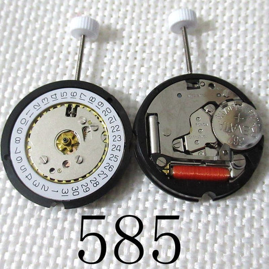 Pièce de rechange pour montre Ronda 585, mouvement à quartz, pièces de réparation, date à 3