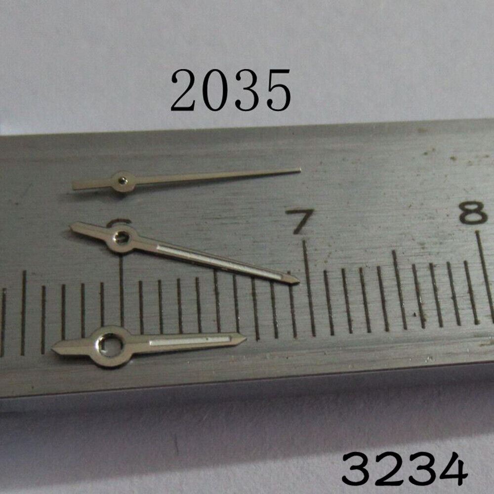 Luminous watch hands set for Miyota 2035 movement, enhancing visibility in low light ? brand NO.3234.