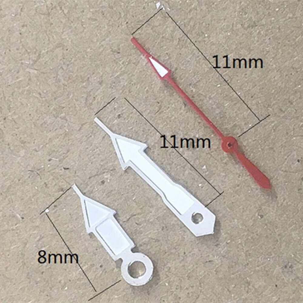 Luminous red second hand for Miyota 2035 quartz watch movement, precise timing by brand P1-H2-C10