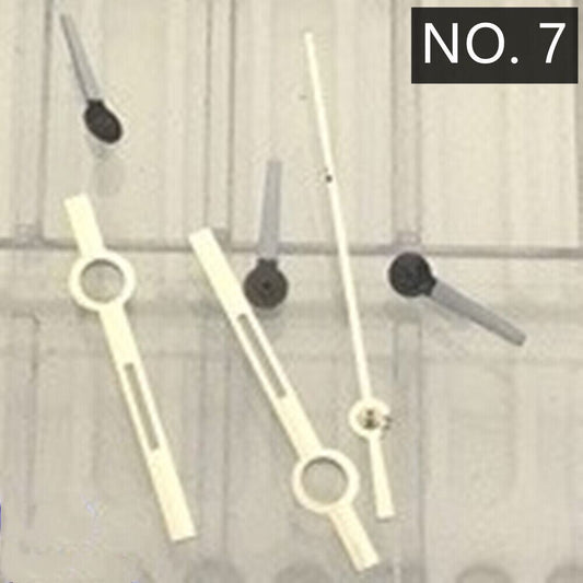 Black small second hands compatible with Ronda 5030.D quartz movements, precise timing upgrade by P1-H5-NO7.