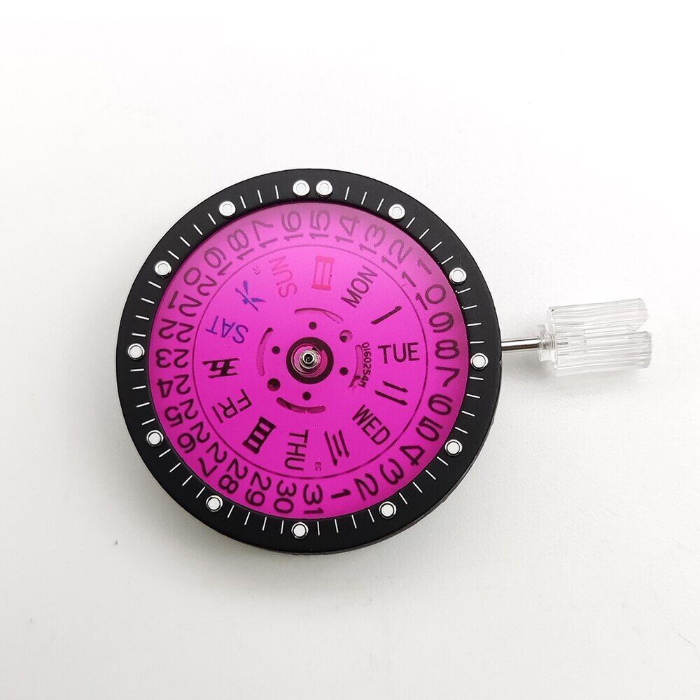 Green Luminous Transparent Watch Dial for NH34 NH35 NH36 NH37 NH38 NH39 Movement