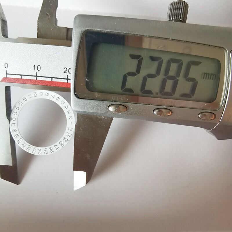 Roue de disque de date Roue de date générique pour mouvement de montre 2813/2836/8215 Date à 9 heures