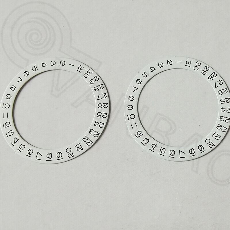 Roue de disque de date Roue de date générique pour mouvement de montre 2813/2836/8215 Date à 9 heures