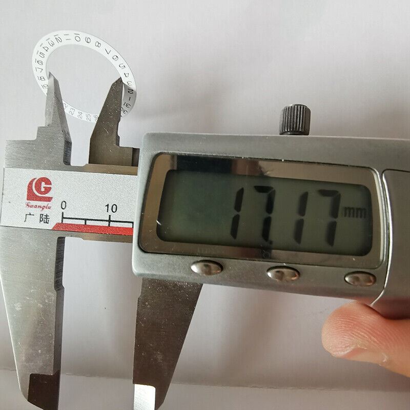 Roue de disque de date Roue de date générique pour mouvement de montre 2813/2836/8215 Date à 9 heures