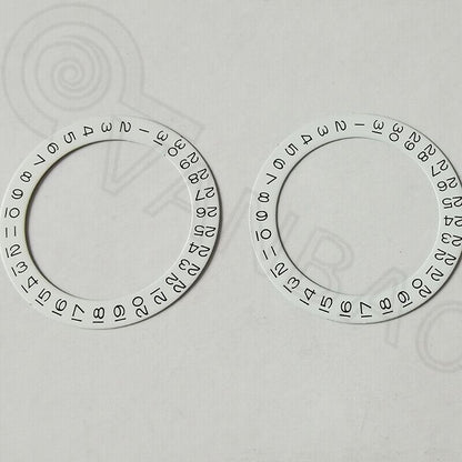 Roue de disque de date Roue de date générique pour mouvement de montre 2813/2836/8215 Date à 9 heures