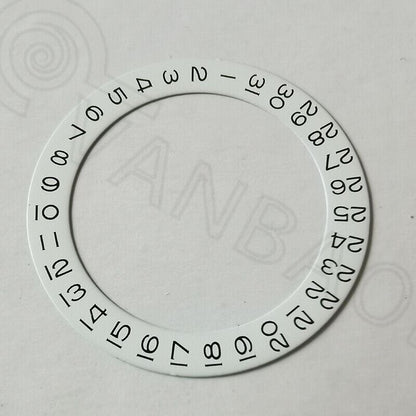 Roue de disque de date Roue de date générique pour mouvement de montre 2813/2836/8215 Date à 9 heures